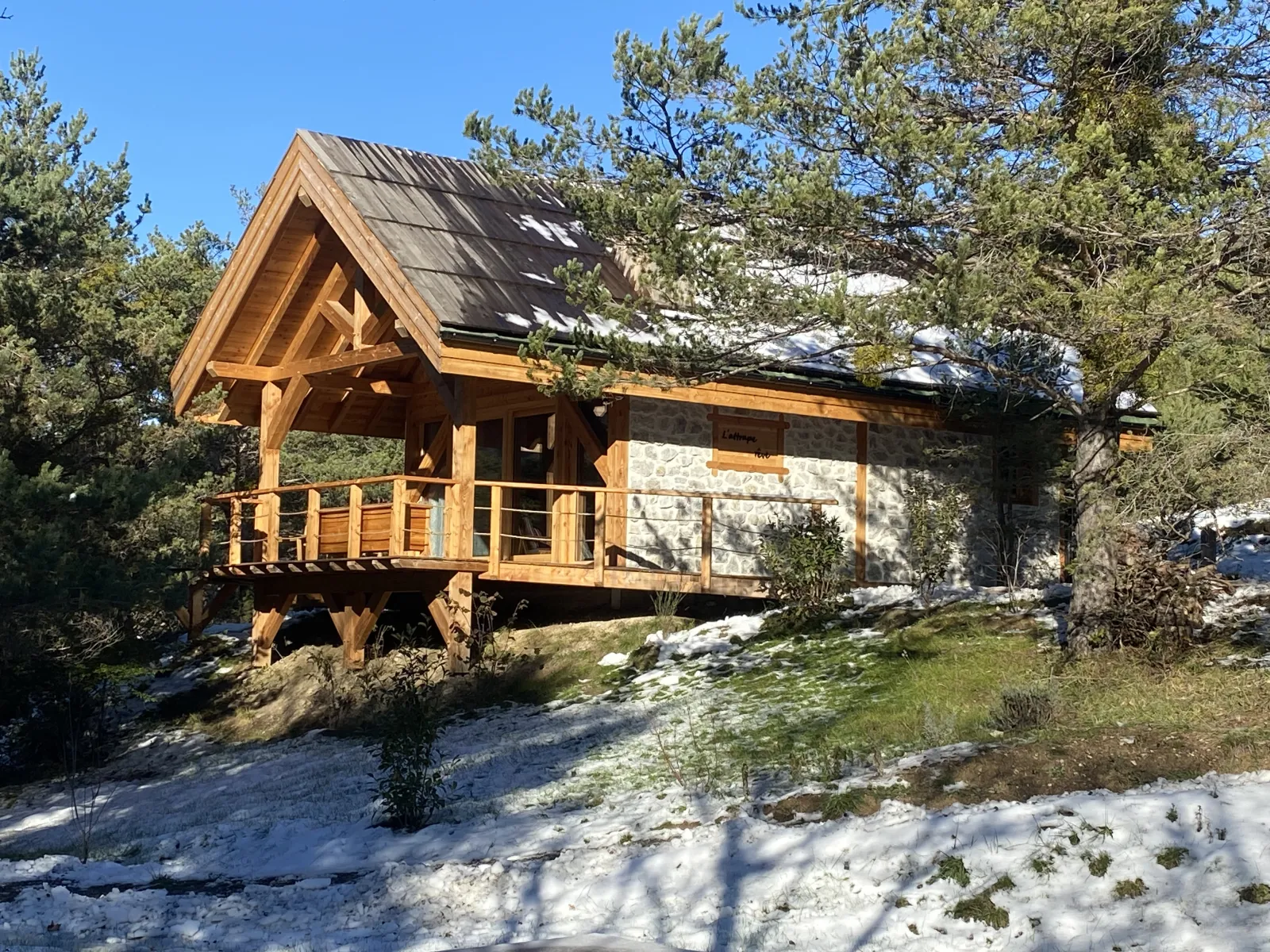 Les Chalets de Chanteloube, suite avec spa à Chorges