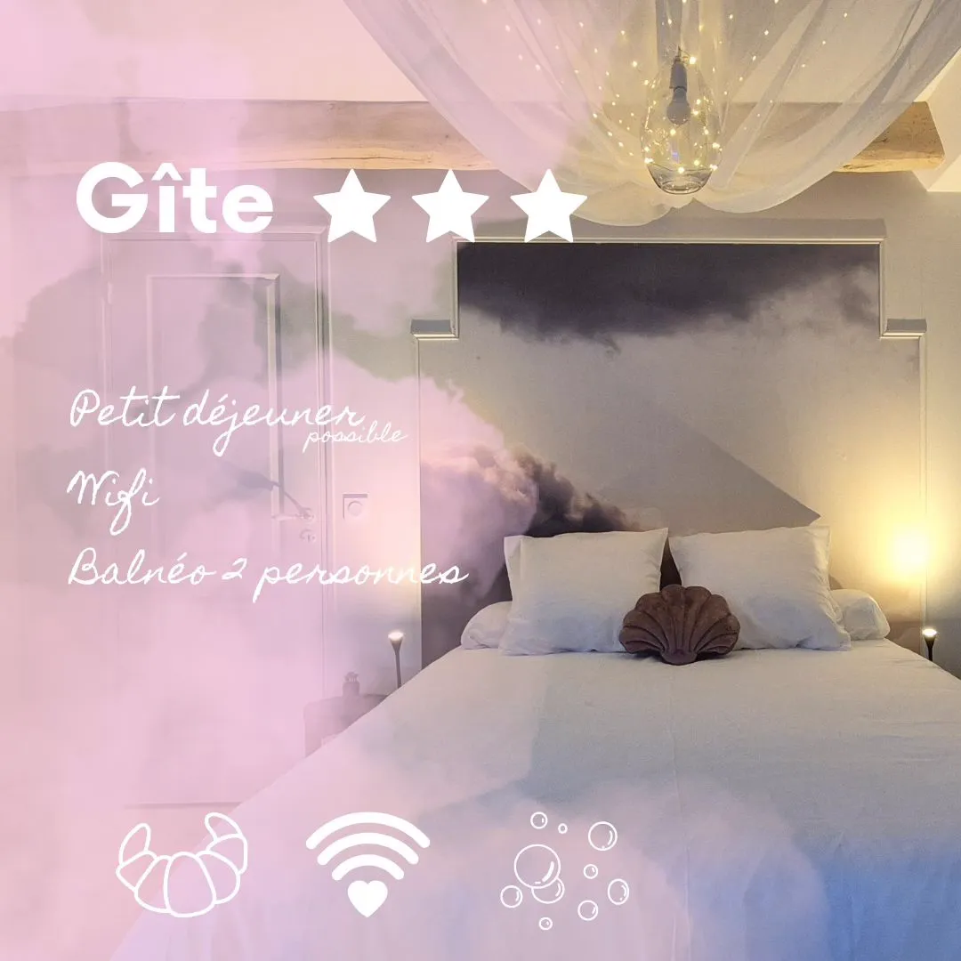 La tête dans les nuages, suite avec spa à Saumur