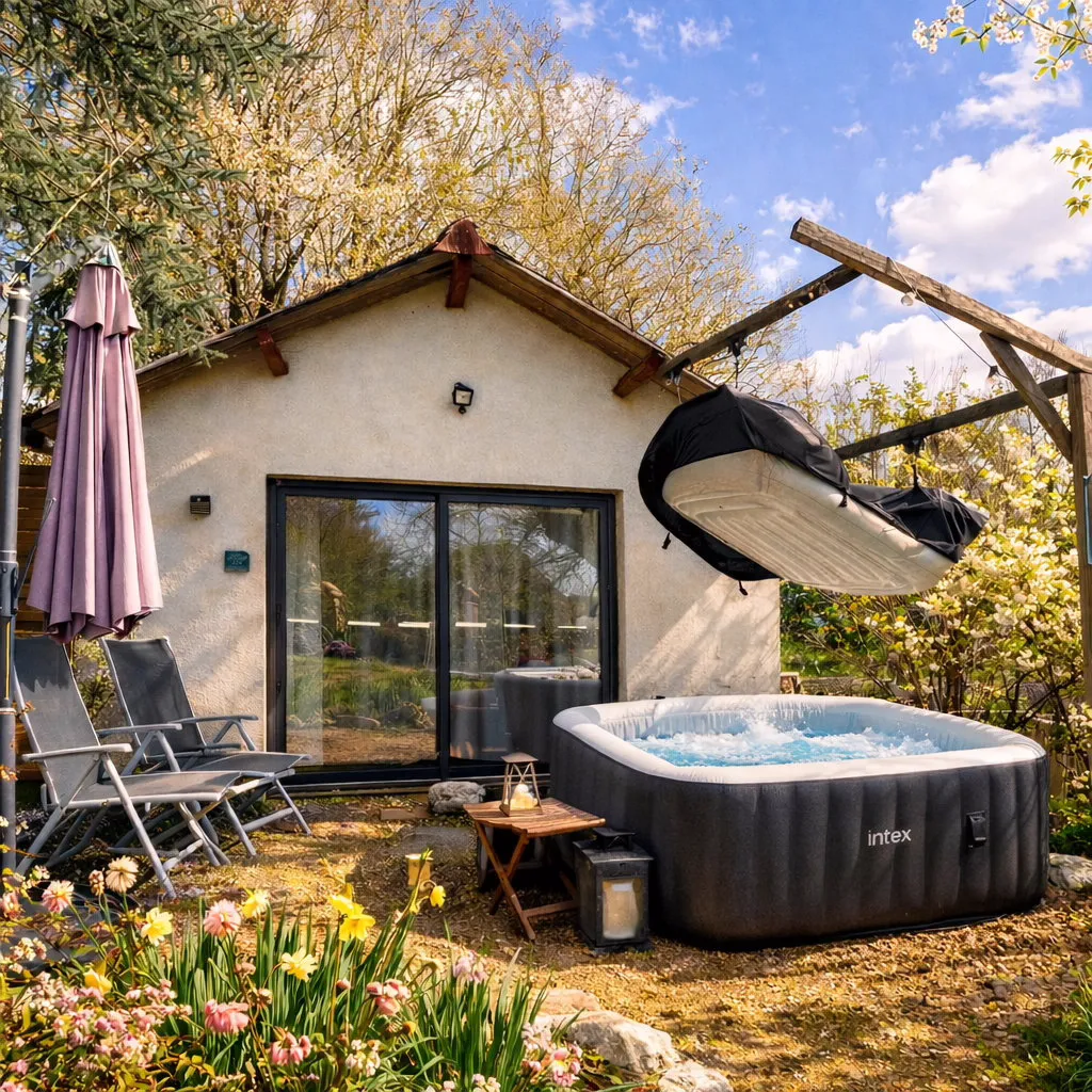 Cottage entre Blois et Amboise, suite avec spa à Valloire-sur-Cisse