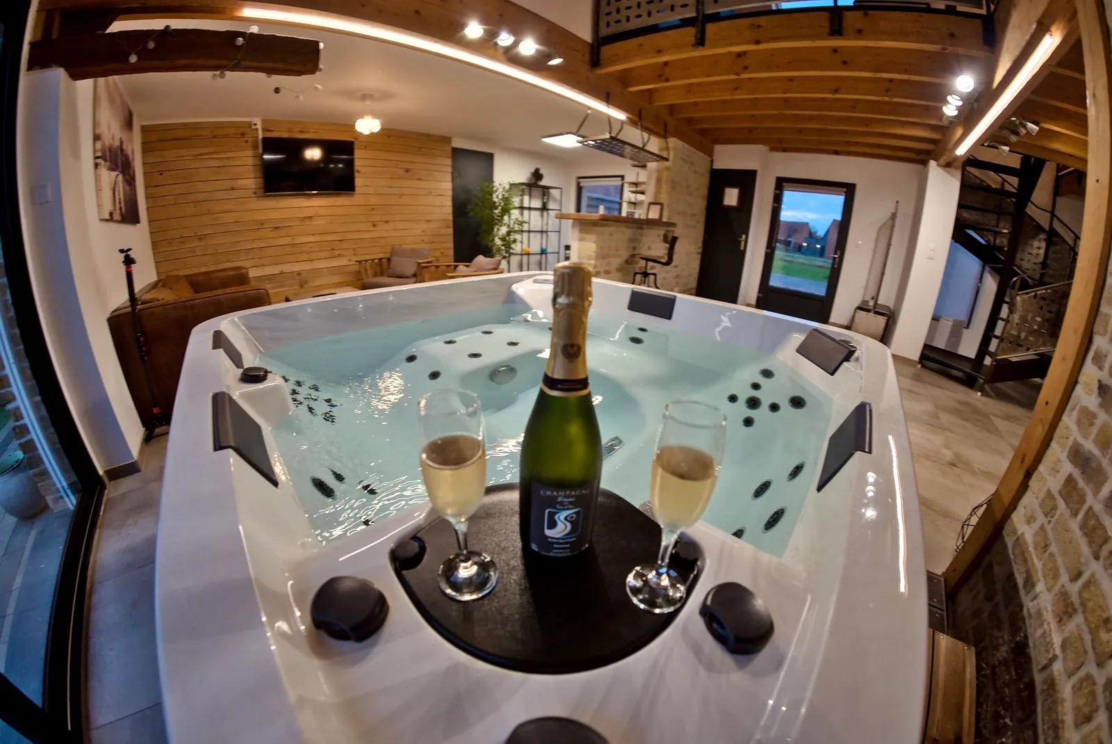 S'évader entre Terre et Mer, suite avec spa à Gravelines