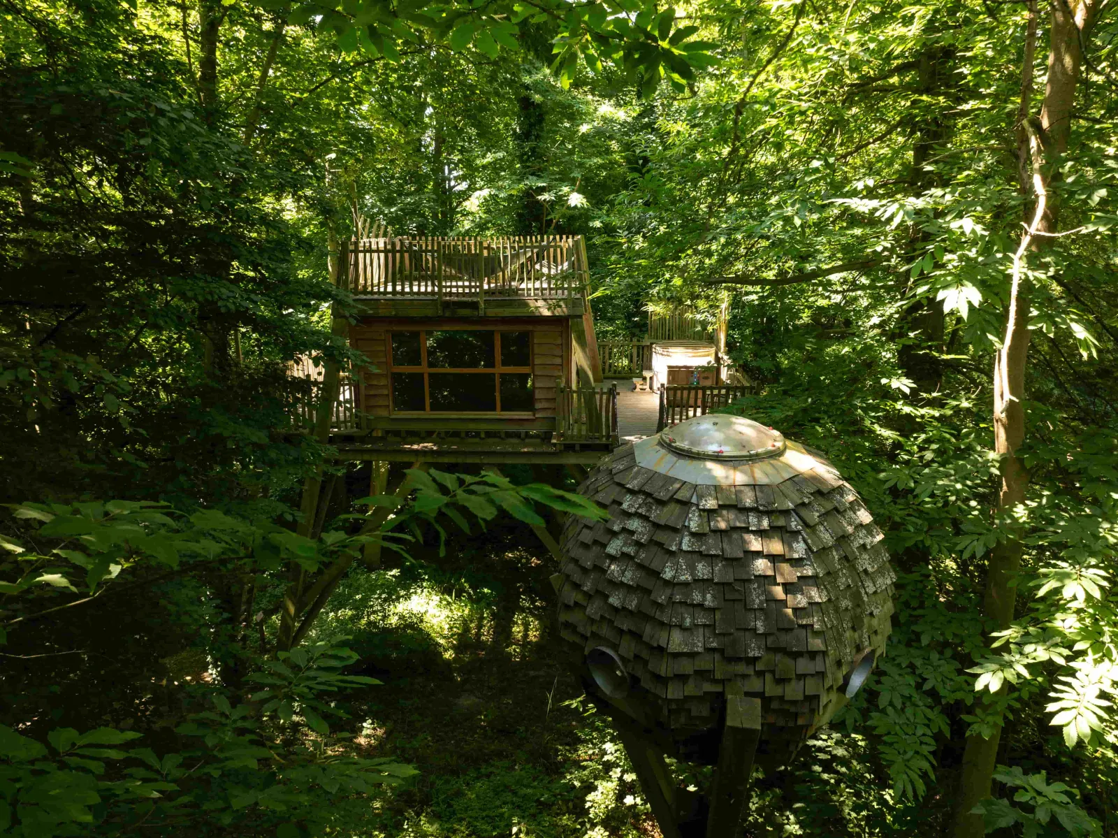 Lov'Nid Spa, cabane à Raray