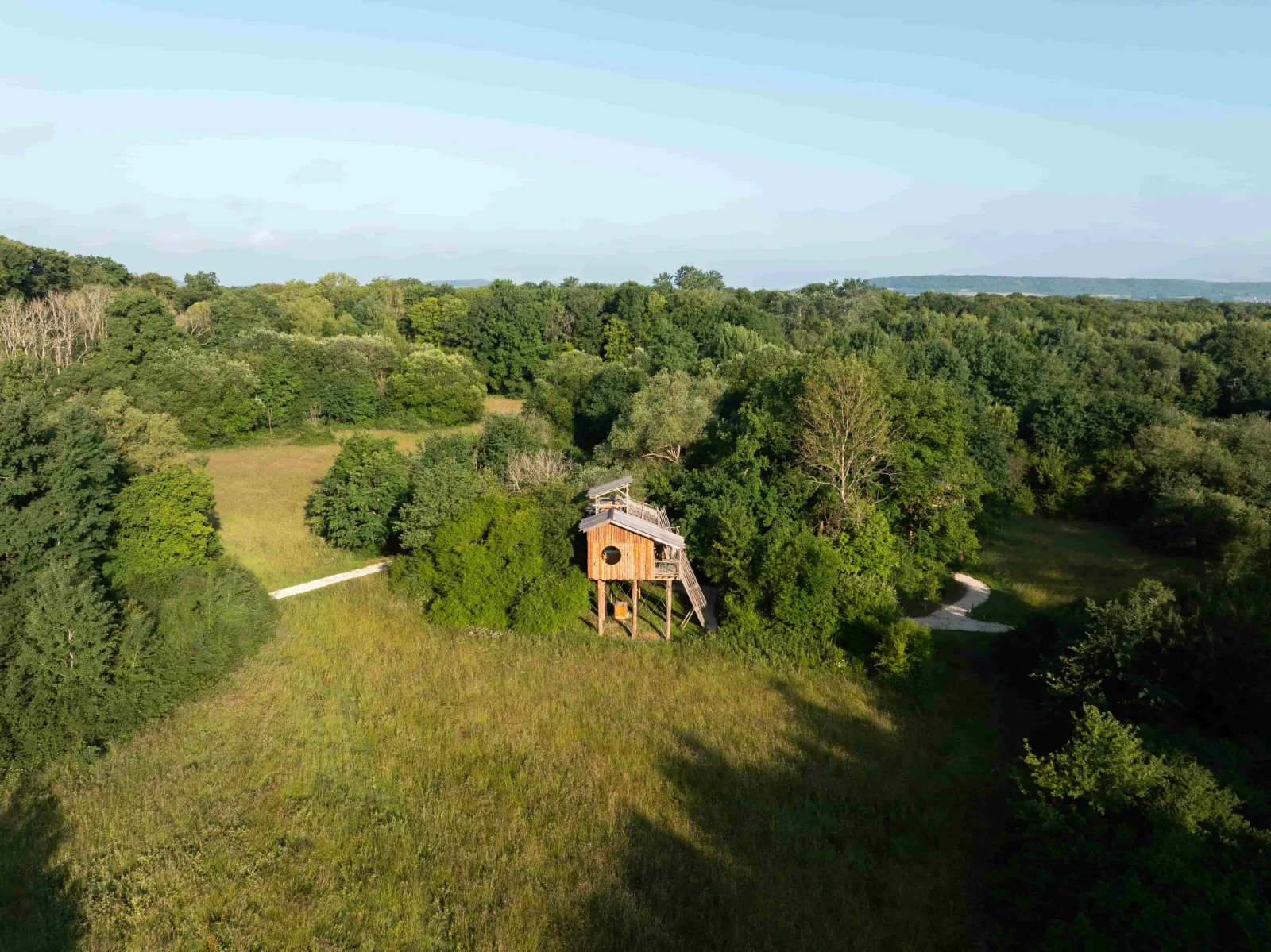 Cabanes Duo Spa perchées à Saint-Léger-aux-Bois, photo 4