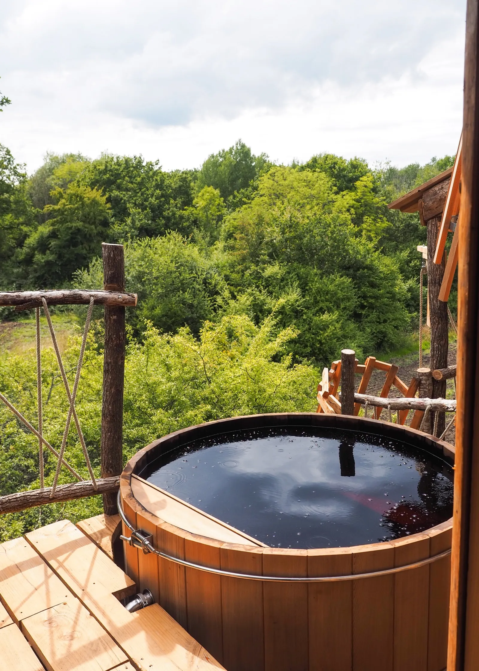 Cabanes Duo Spa perchées à Saint-Léger-aux-Bois, photo 7