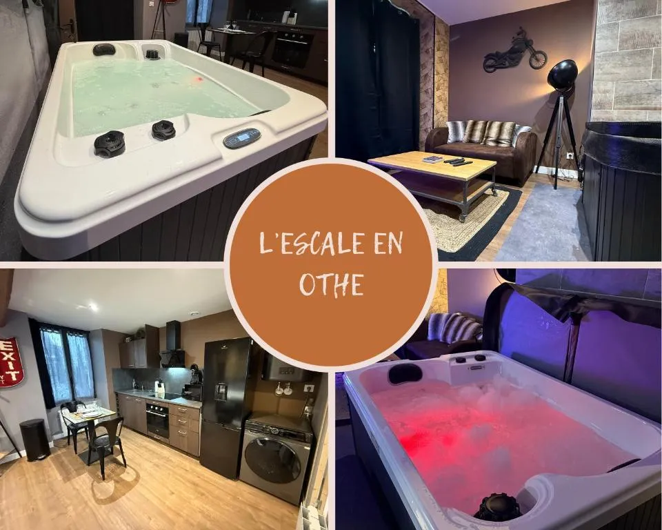 L'Escale en Othe, suite avec spa à Estissac