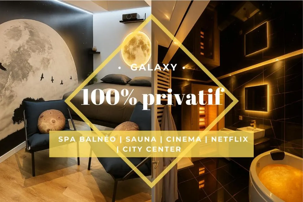 Nuit dans les Étoiles, suite avec spa à Troyes