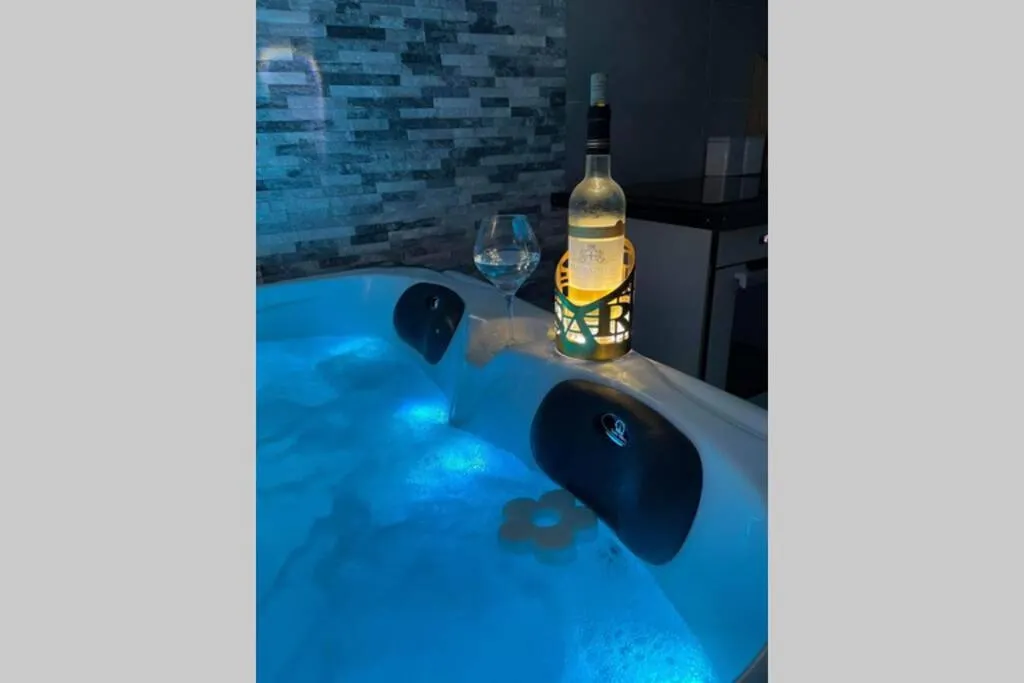 Le T2 au lit rond, suite avec spa à Toulouse