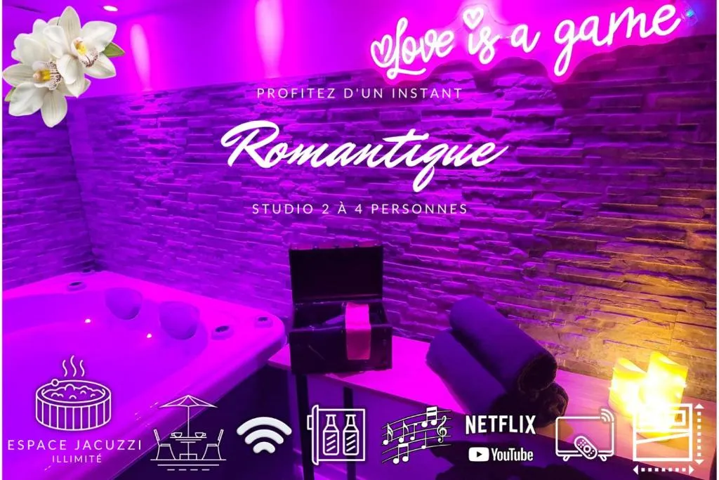Studio L'Orchidée, suite avec spa à Juvignac