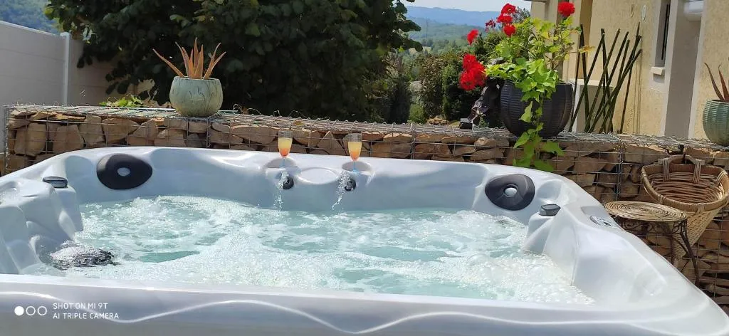 Le Bumble Bee, suite avec spa à Panossas