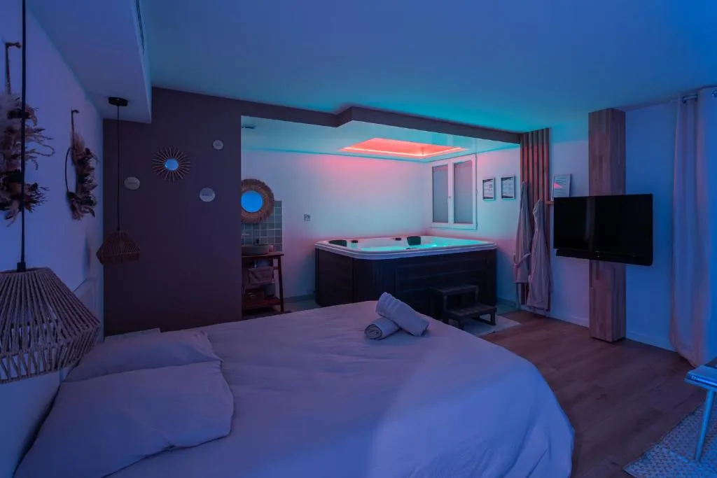 L'Appartement Gemmois Jacuzzi à Sainte-Gemmes-sur-Loire, photo 3