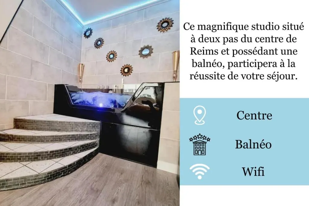 L'Appartement des Orphelins, suite avec spa à Reims