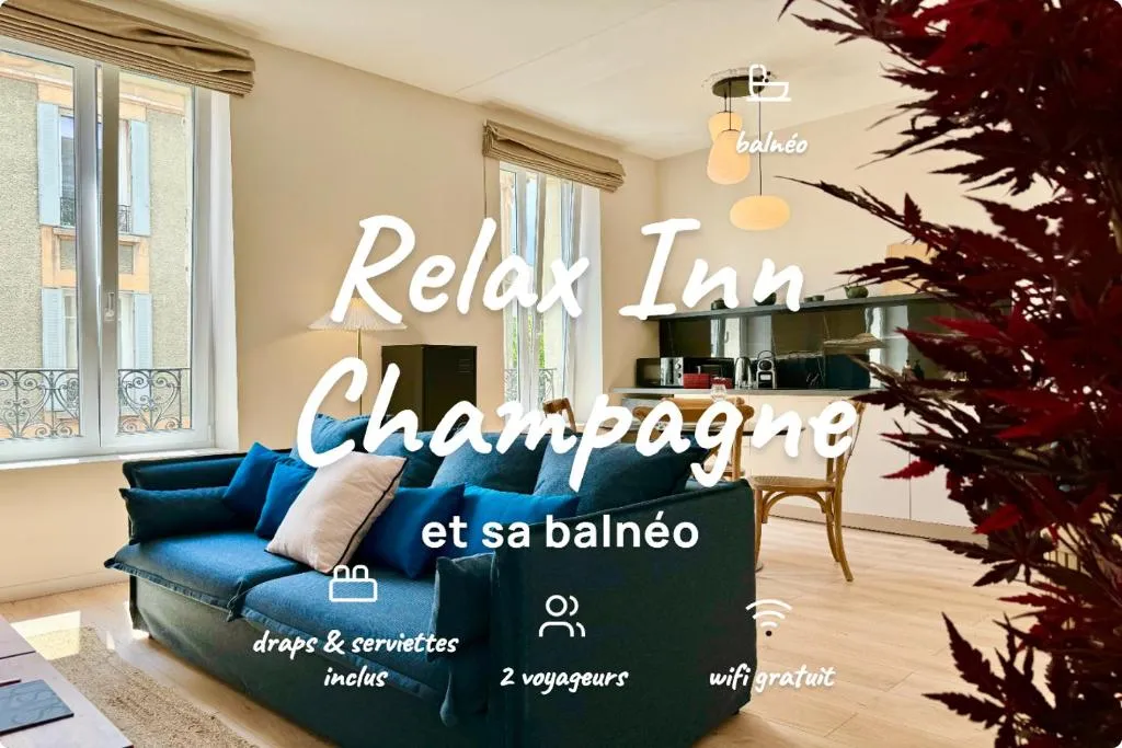 L'Appartement de l'Avenue de Laon, suite avec spa à Reims