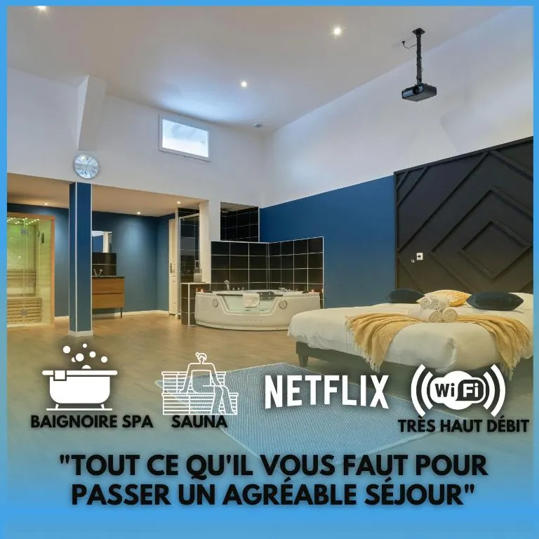 NG Prestige Nain, suite avec spa à Roubaix