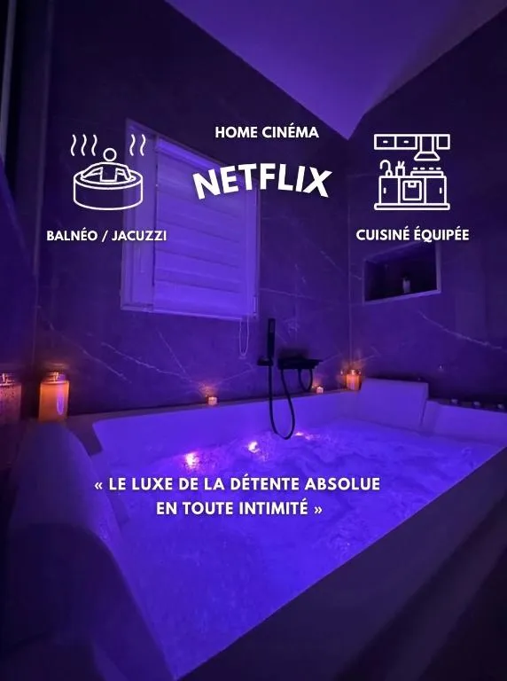 La Maison Balnéo, suite avec spa à Clermont