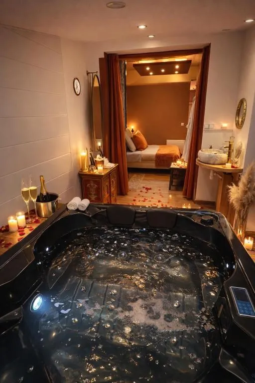 La Suite Sahara, suite avec spa à Calais