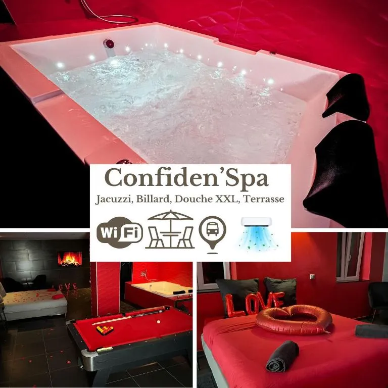 Le Confiden'spa, suite avec spa à Bischheim