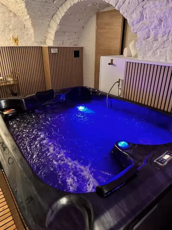 Jacuzzi des Voûtes, suite avec spa à Vesoul