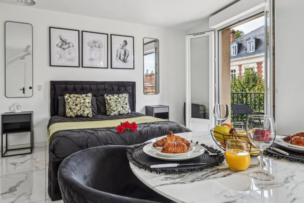Studio du Parc Soubiran, suite avec spa à Dammarie-les-Lys