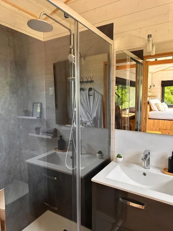 Tiny House au Bain Nordique à Lafrançaise, photo 3