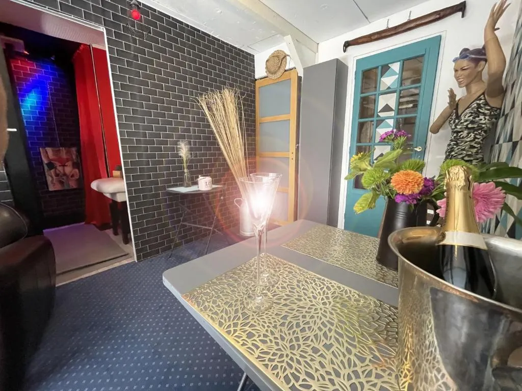 Chambre et Lounge de Marolles à Marolles-en-Hurepoix, photo 7