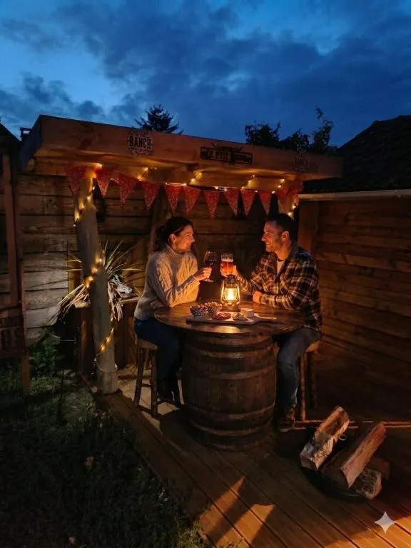 Le P'tit Ranch, cabane à Boucé