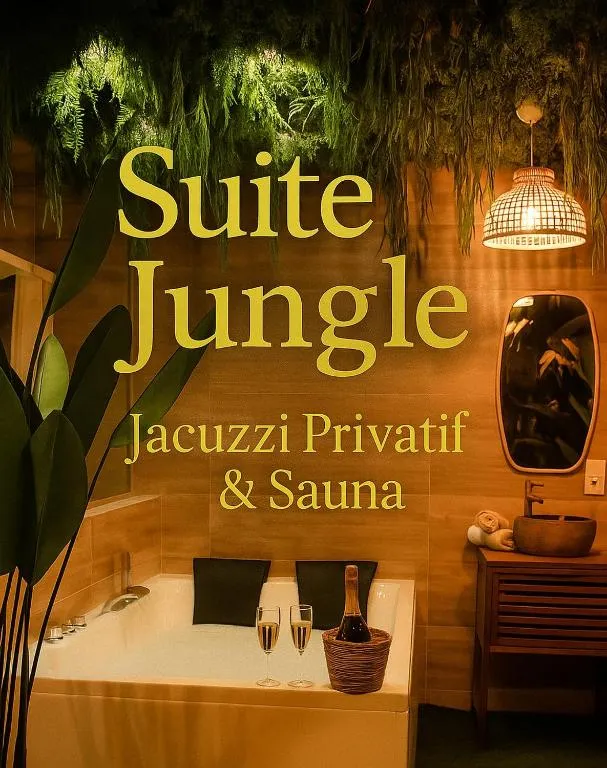 La Canopée, suite avec spa à Homécourt