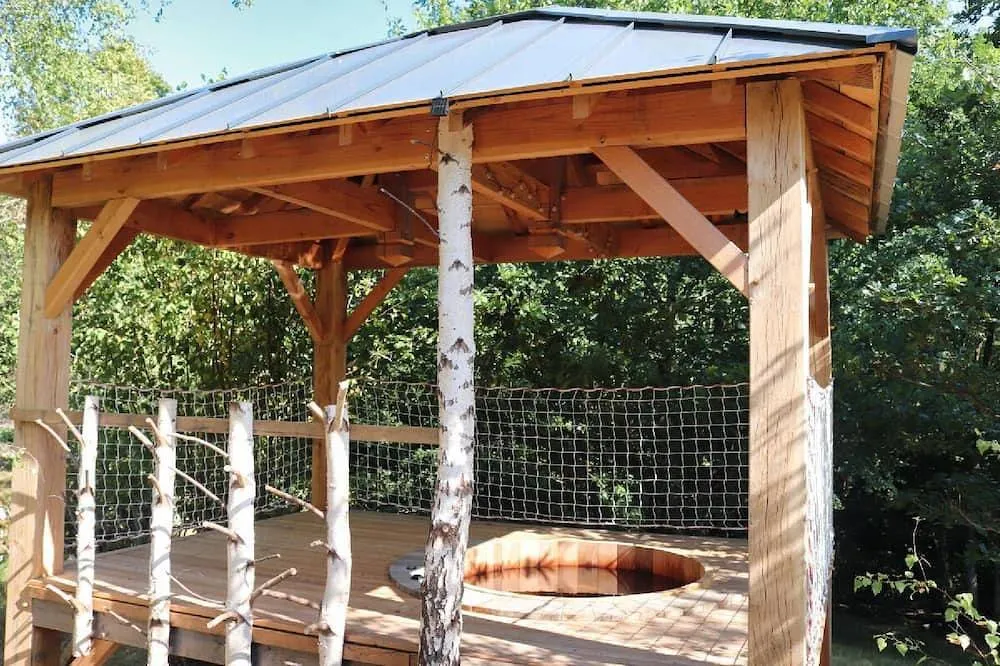 Le Lodge Spa des Volcans, suite avec spa à Champs-sur-Tarentaine-Marchal