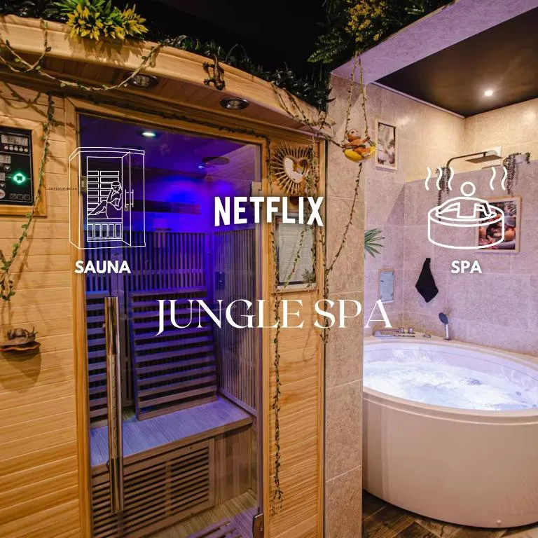 Suite Jungle Spa, suite avec spa à Château-Thierry