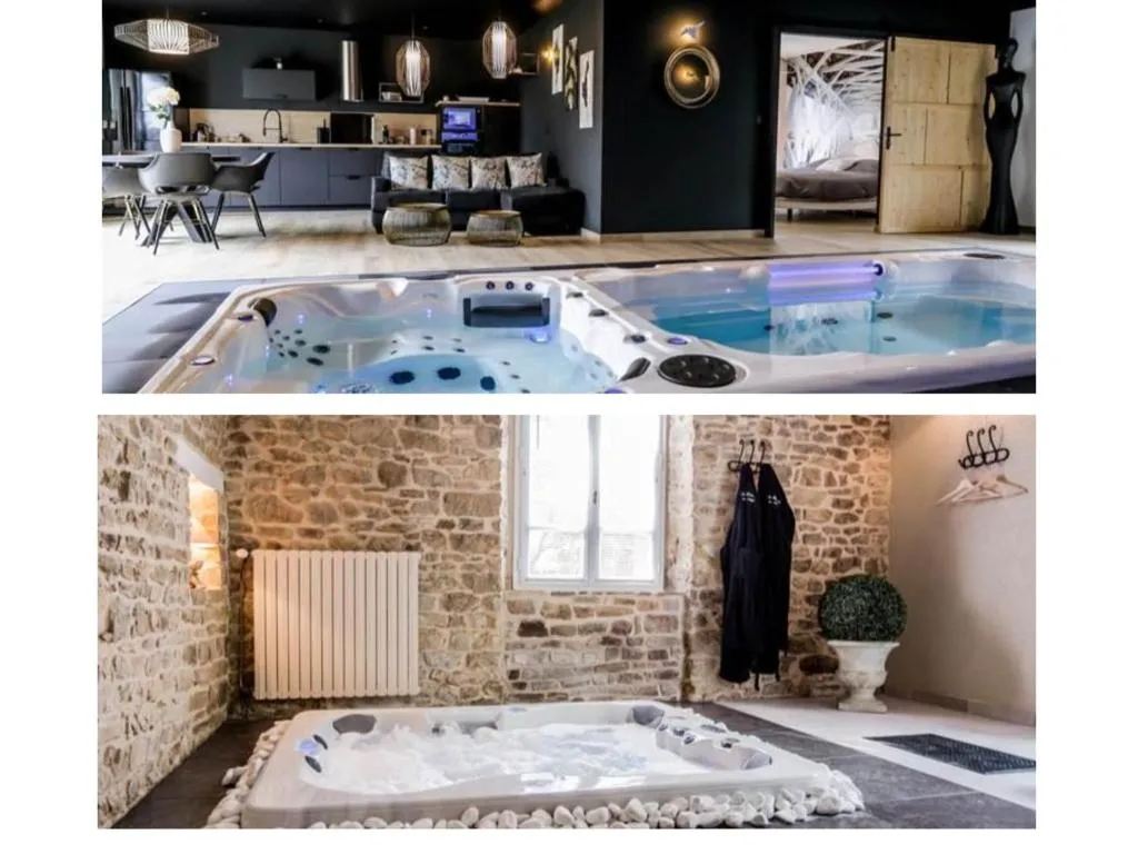 Le Domaine des Anges, suite avec spa à Bain-de-Bretagne