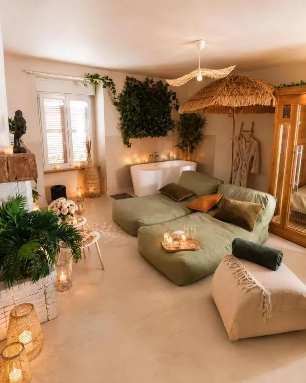 Suite Bali de Cheverny, suite avec spa à Cour-Cheverny