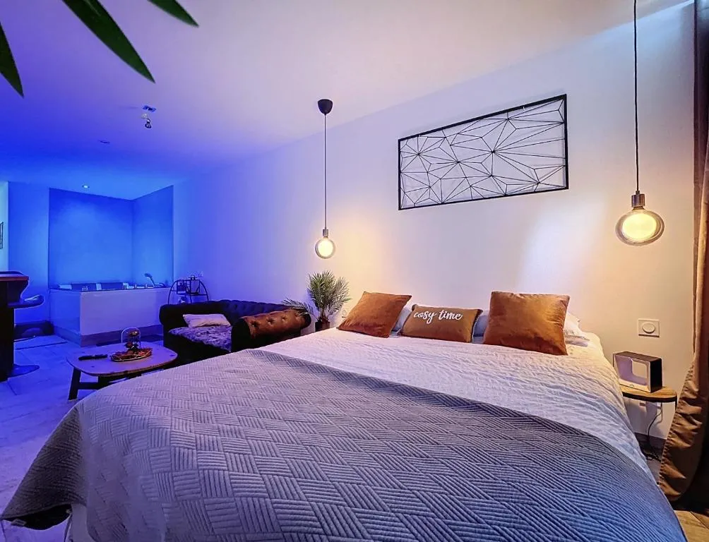 La Suite d'Ysis, suite avec spa à Saint-Étienne