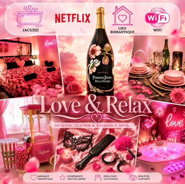 Love and Relax, suite avec spa à Épernay