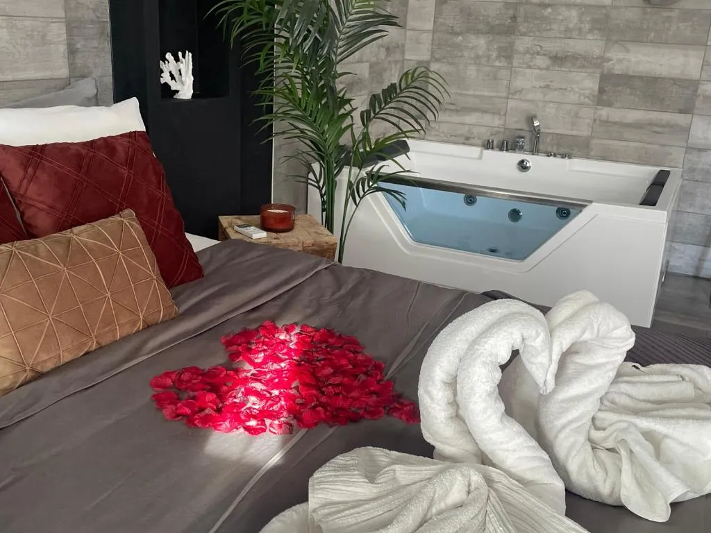 Appartement Balnéo, suite avec spa à Saint-Cyprien