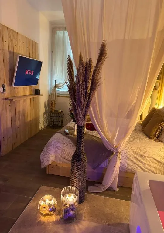 L'Idylle de la Bastide, suite avec spa à Carcassonne