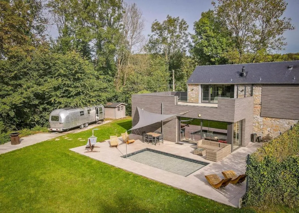 Le Fermage, suite avec spa à Vincon