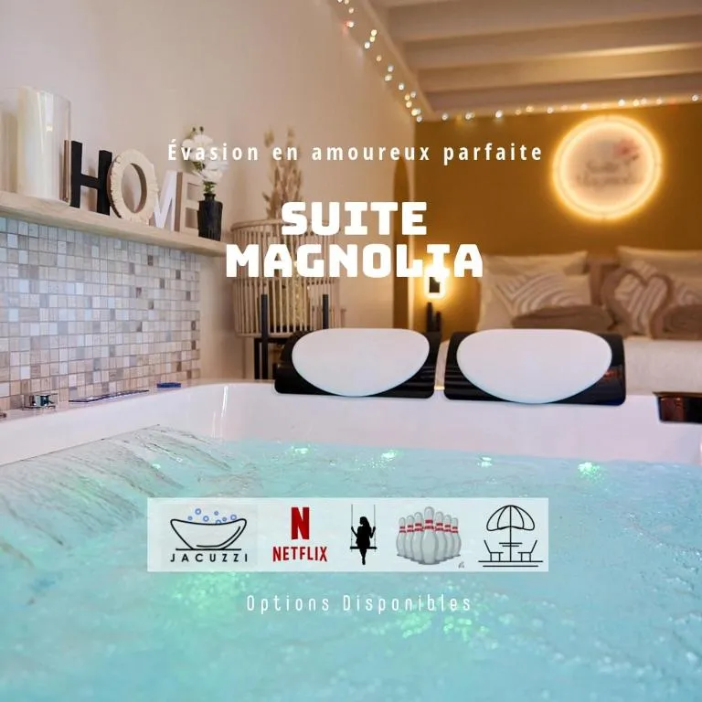 La Suite Magnolia, suite avec spa à Évreux