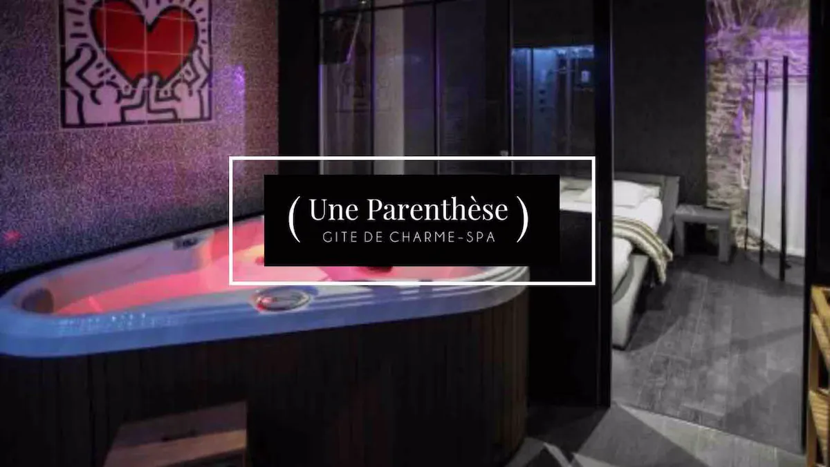 Le Gîte Une Parenthèse, suite avec spa à Sainte-Luce-sur-Loire
