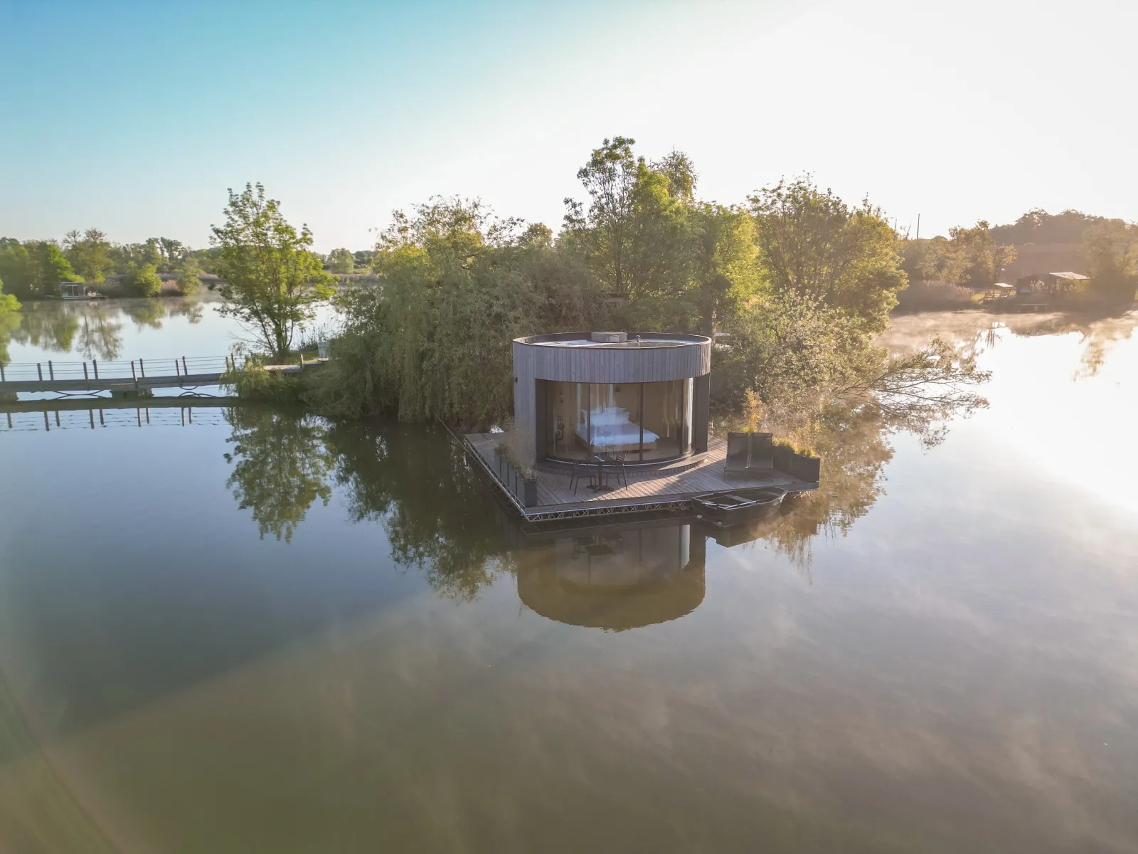 Le Lumipod Flottant à Bâgé-Dommartin, photo 3