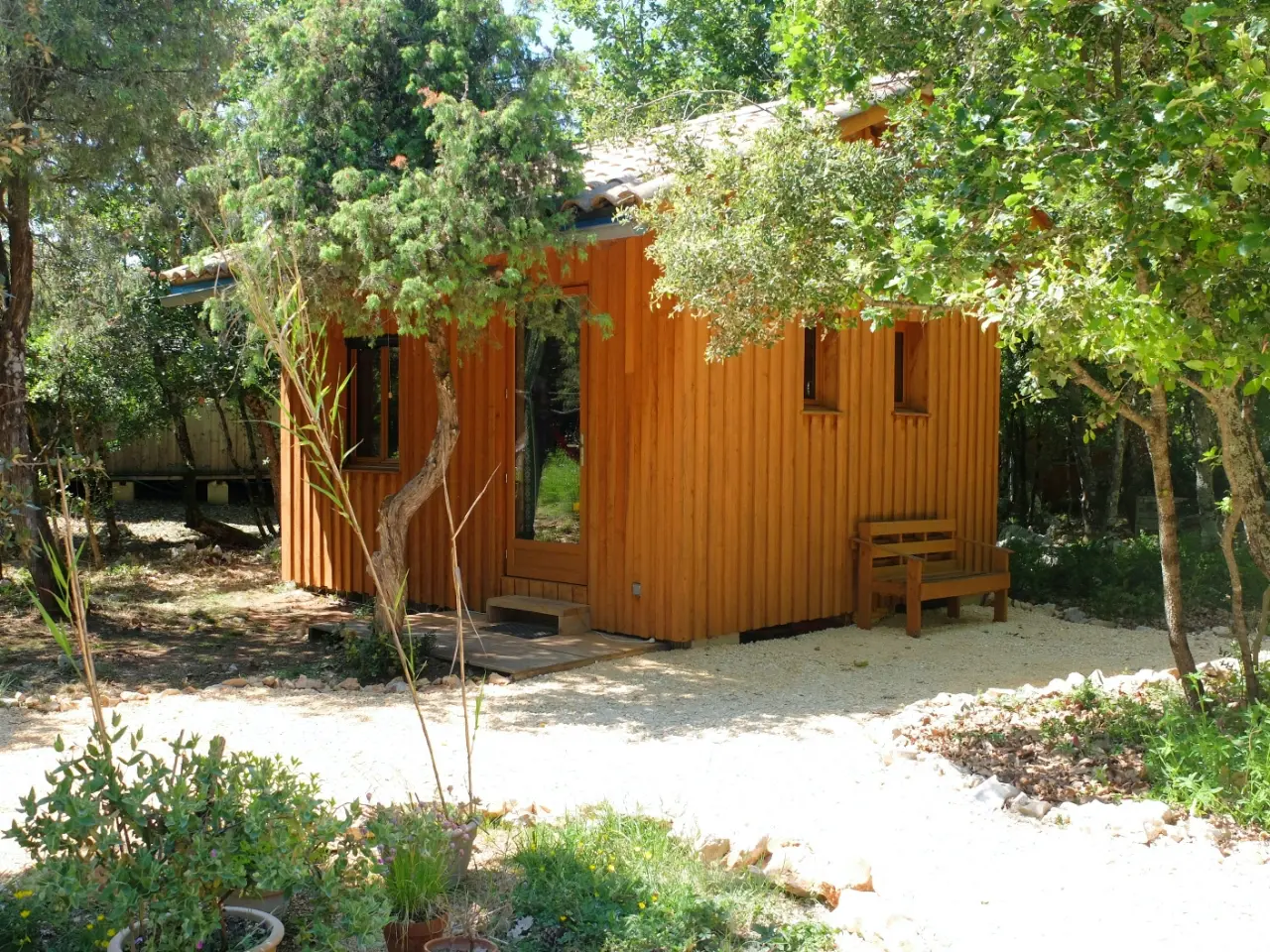 Cabane des 1000 Pailles à Labastide-de-Virac, photo 4