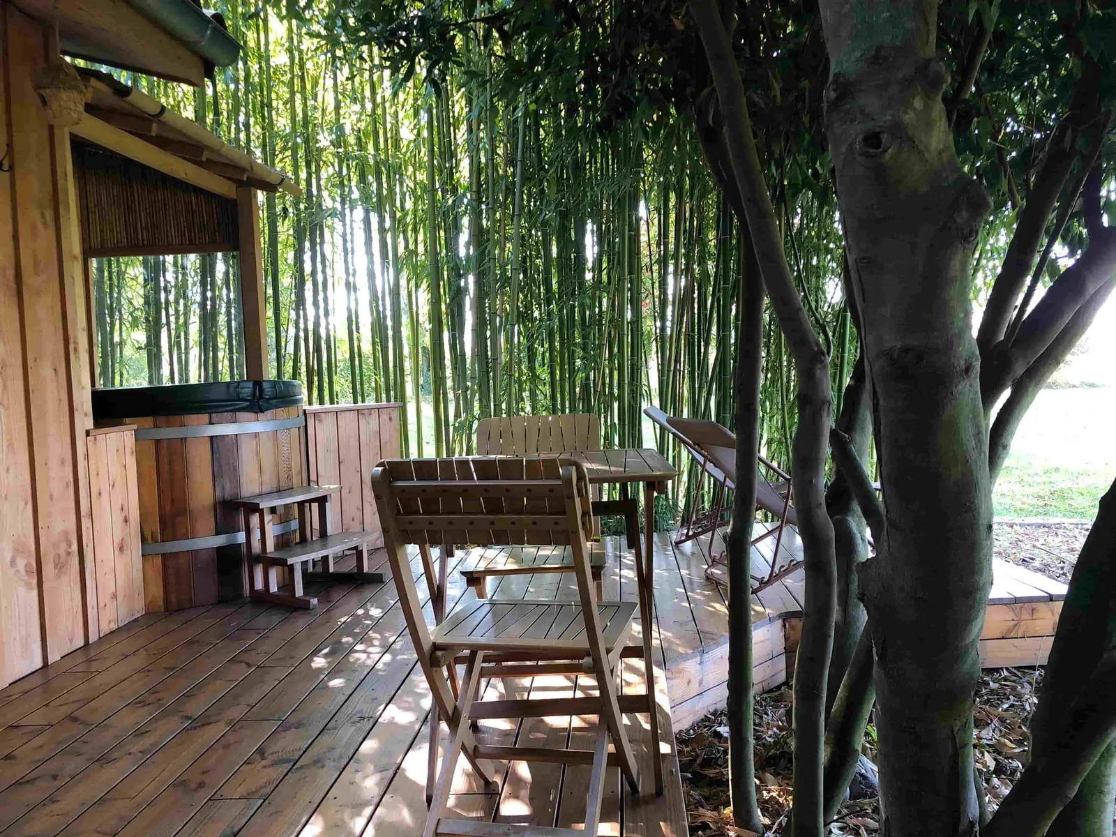 Cabane Spa Bambou à La Bégude-de-Mazenc, photo 2