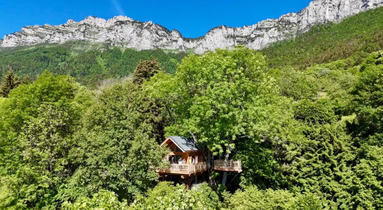 Cabane perchée de Chartreuse à Plateau-des-Petites-Roches, photo 3
