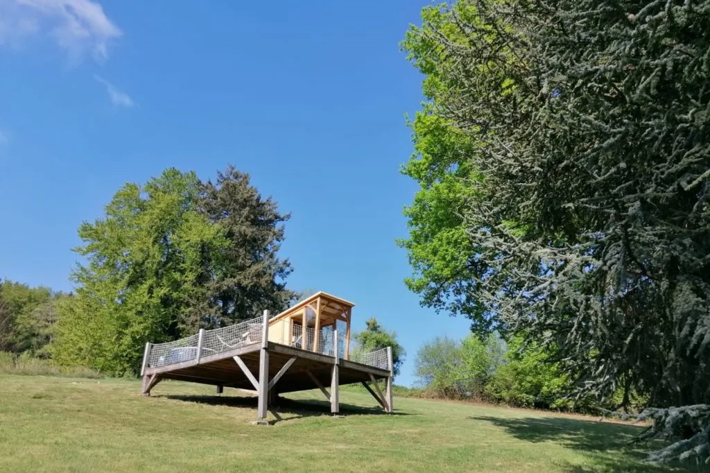 La Cabane Étoilée, cabane à Merlas