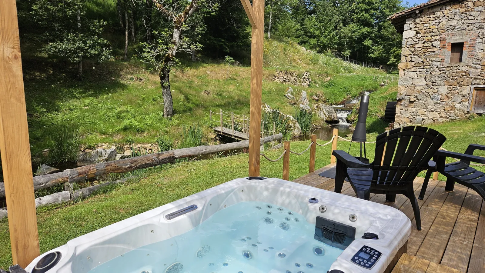 Lodge des Sources, cabane à Viscomtat
