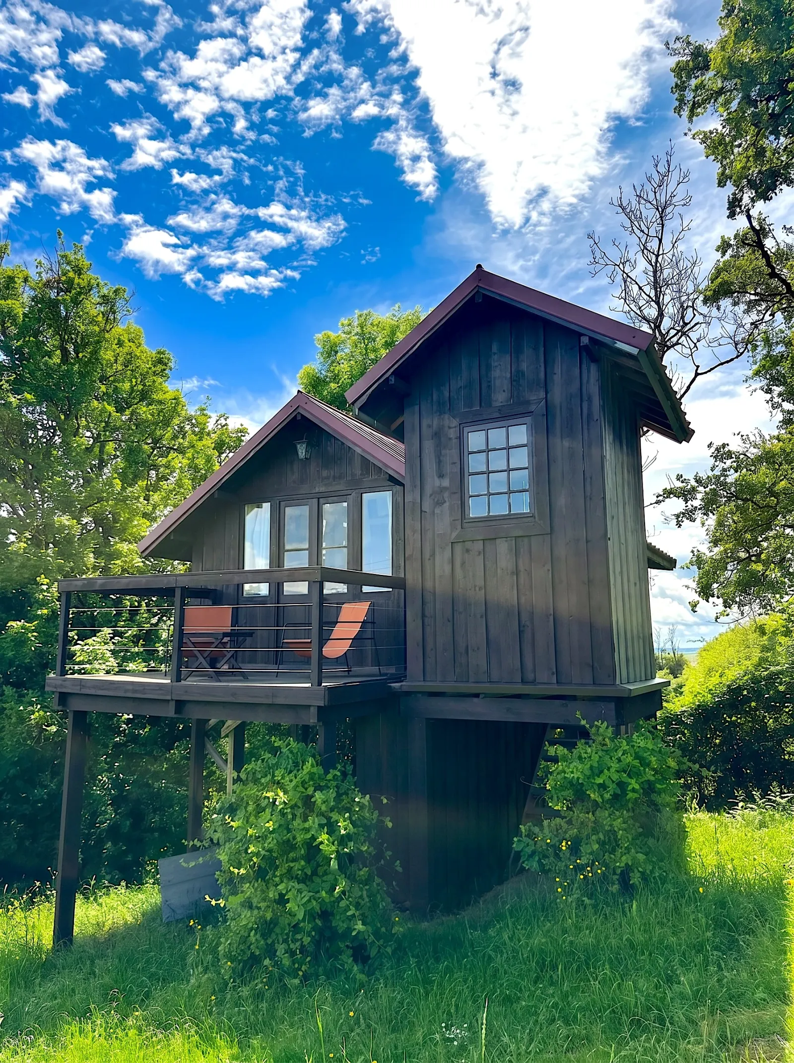 Cabane perchée du Frêne à Montoillot, photo 7