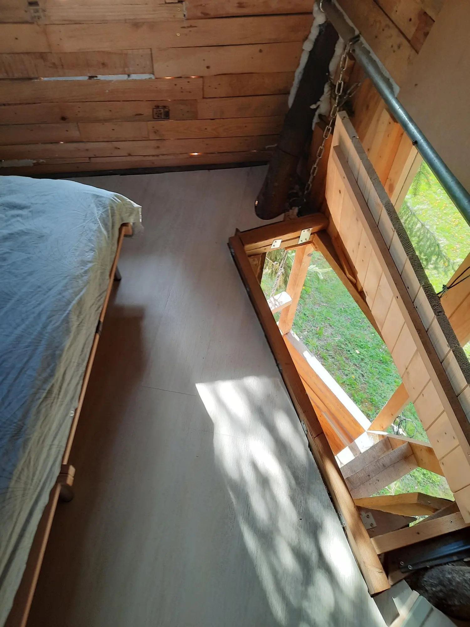 Cabane au centre du sapin à Vaire, photo 3