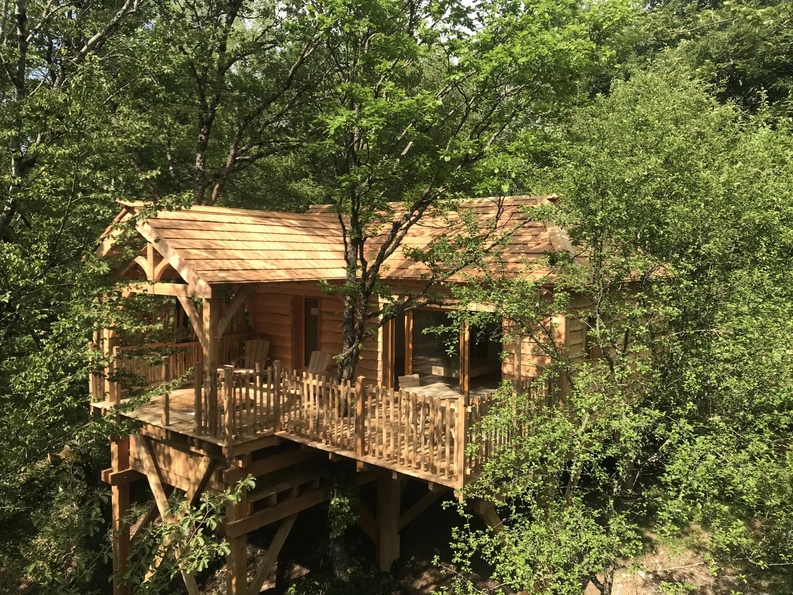 Cabane Spa Écureuil, cabane à Bonlieu