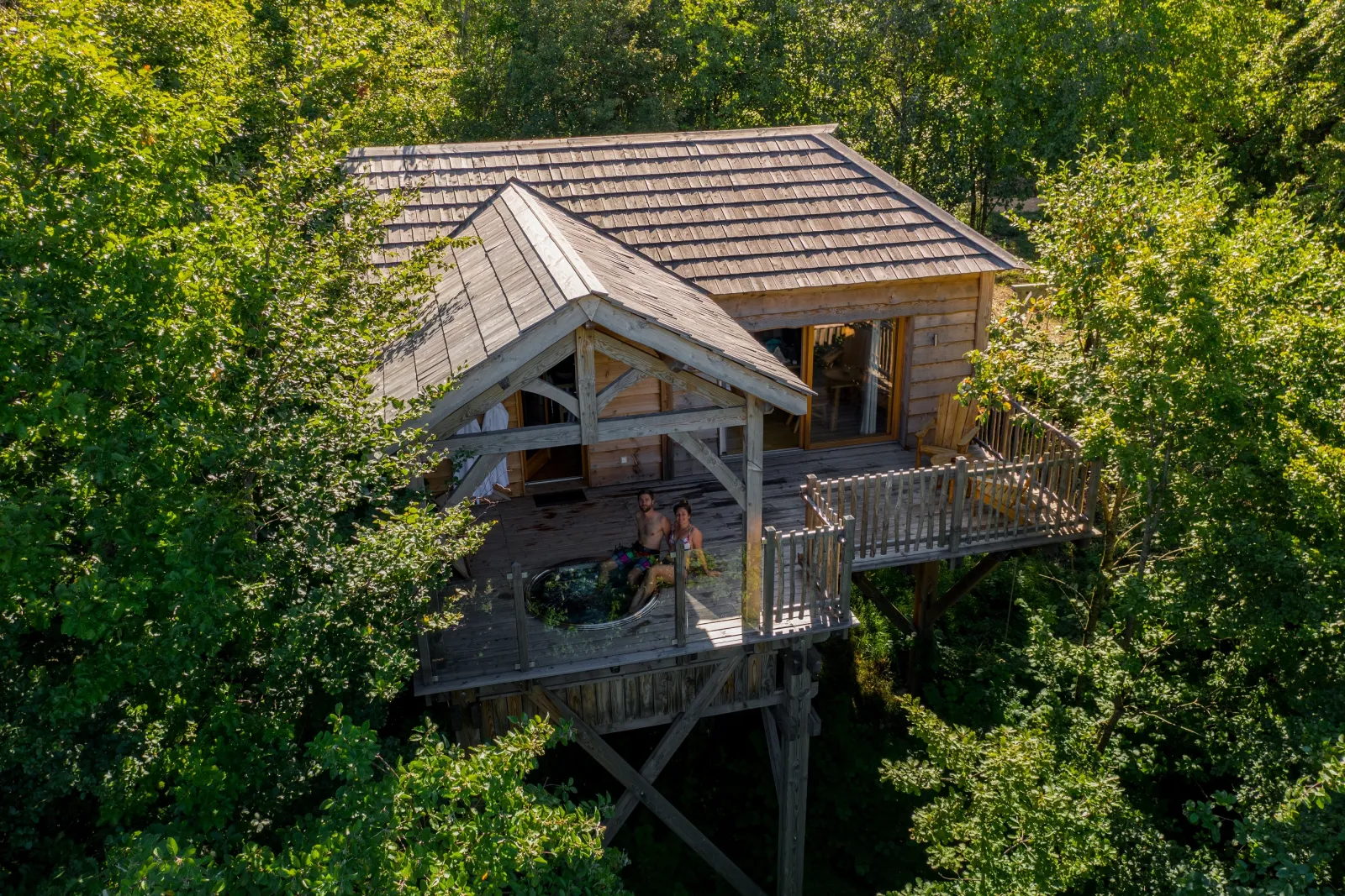 Cabane Spa Mésange, cabane à Bonlieu