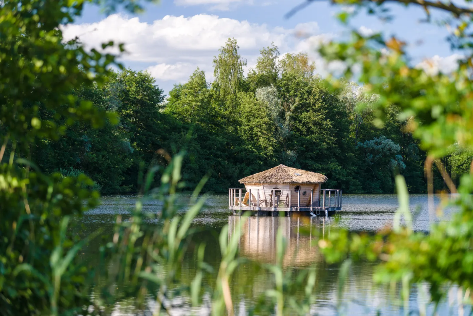 Cabane Spa Nénuphar, cabane à Chassey-lès-Montbozon