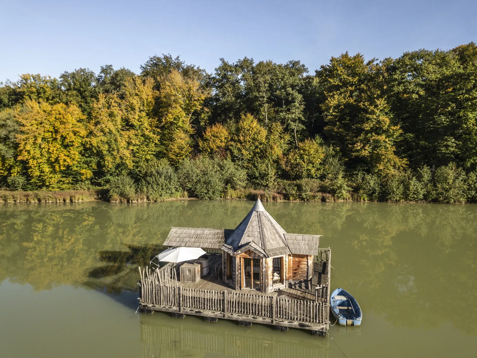 Cabane Spa Sauvage, cabane à Joncherey