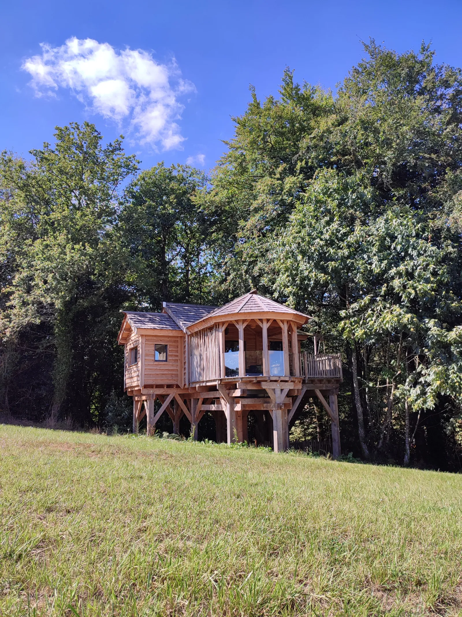 La Cabane Perchée, cabane à Gomené