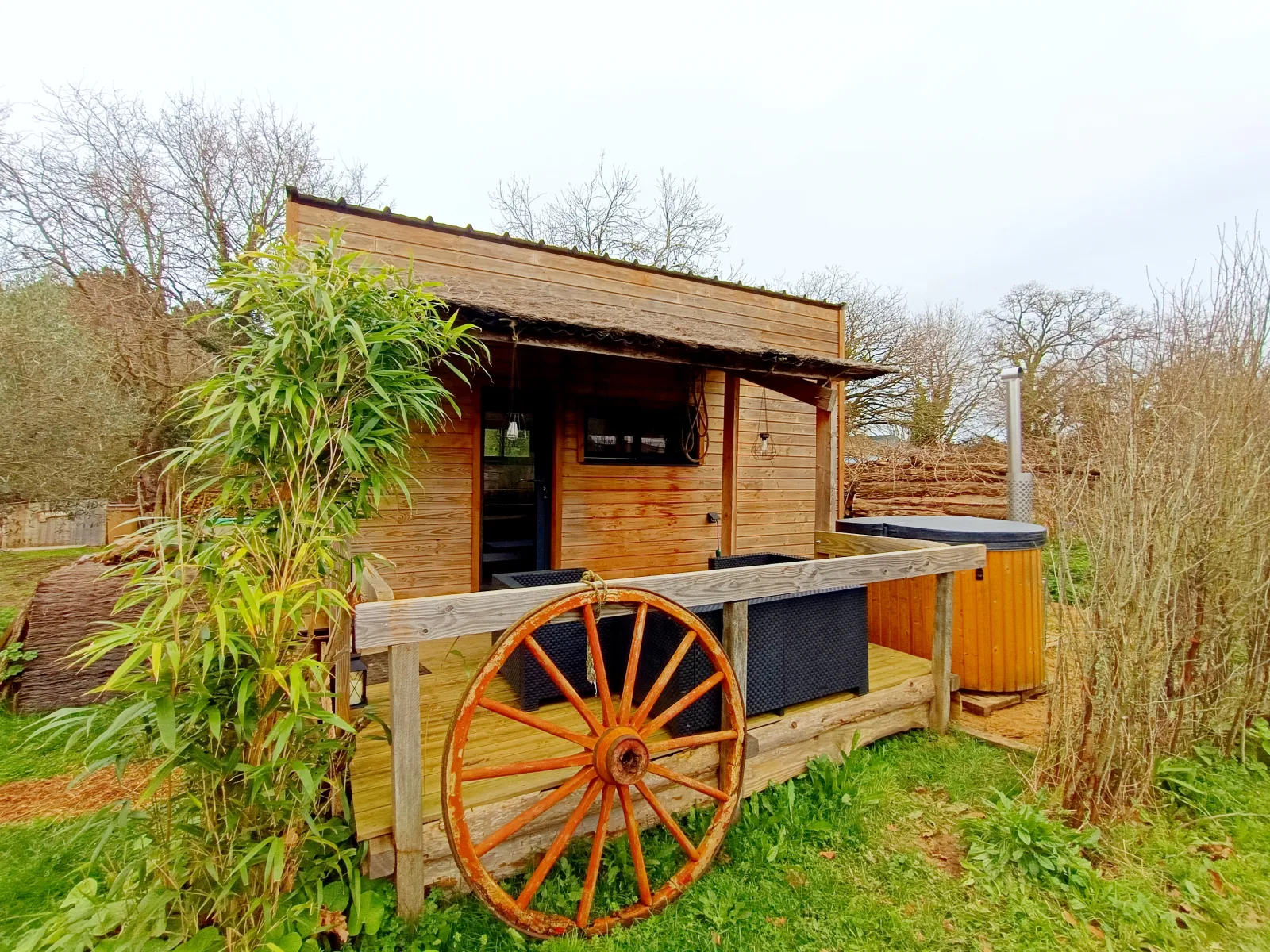 Cabane du Shérif, tiny house à Pléneuf-Val-André